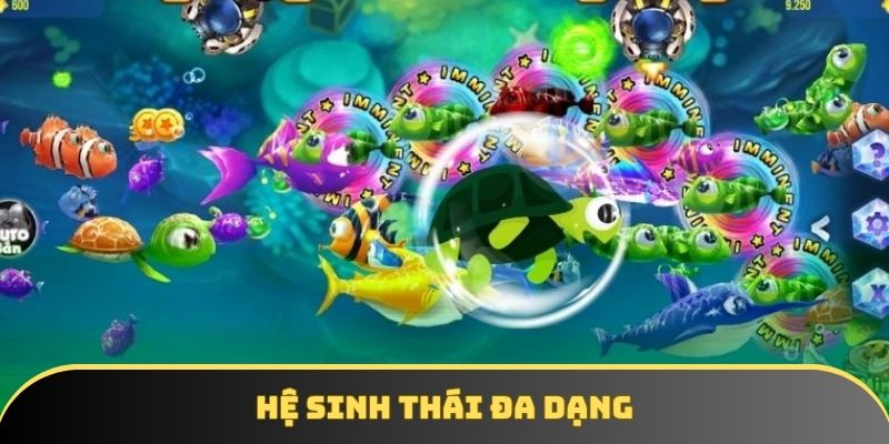 Game đầu tư hệ sinh thái đa dạng với hệ số hấp dẫn