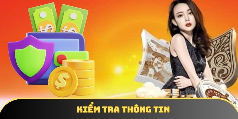 Người dùng kiểm tra nội dung giao dịch hợp lệ