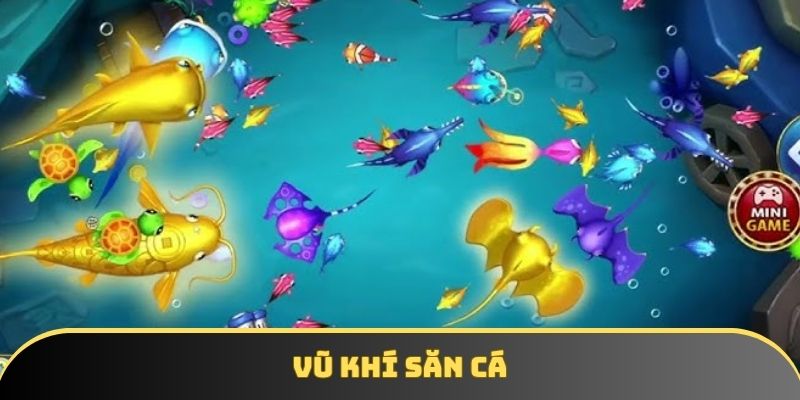 Vũ khí chất lượng để hỗ trợ săn mồi thành công