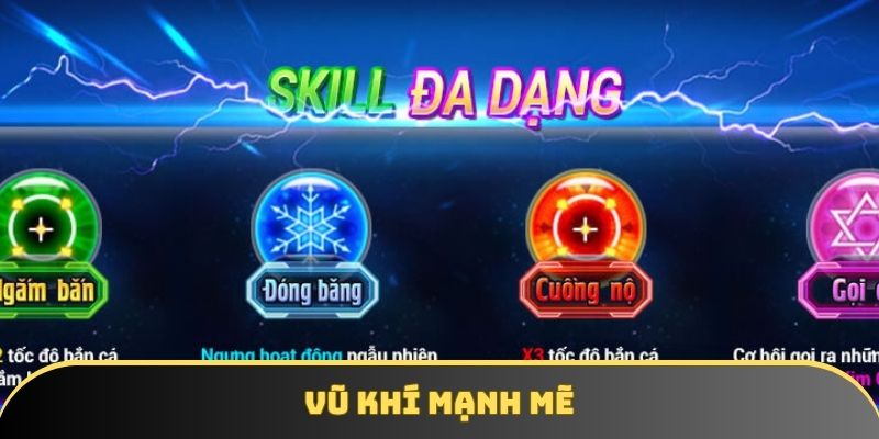 Vũ khí tối tân để dễ dàng săn được con mồi